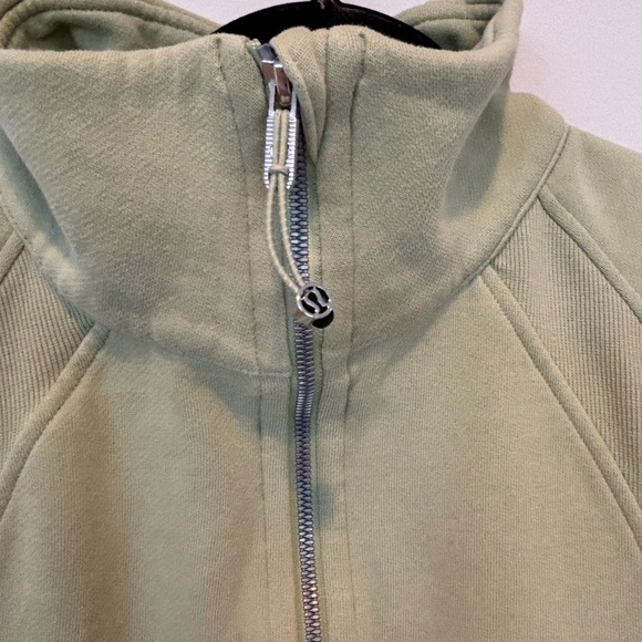 lululemon athletica Green Half-Zip Sweatshirt XS Like New - Picture 3 of 6